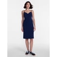 thumbnail image 1 of Avia Women’s Feather Stretch Midi Dress, Sizes XS-XXXL, 1 of 5