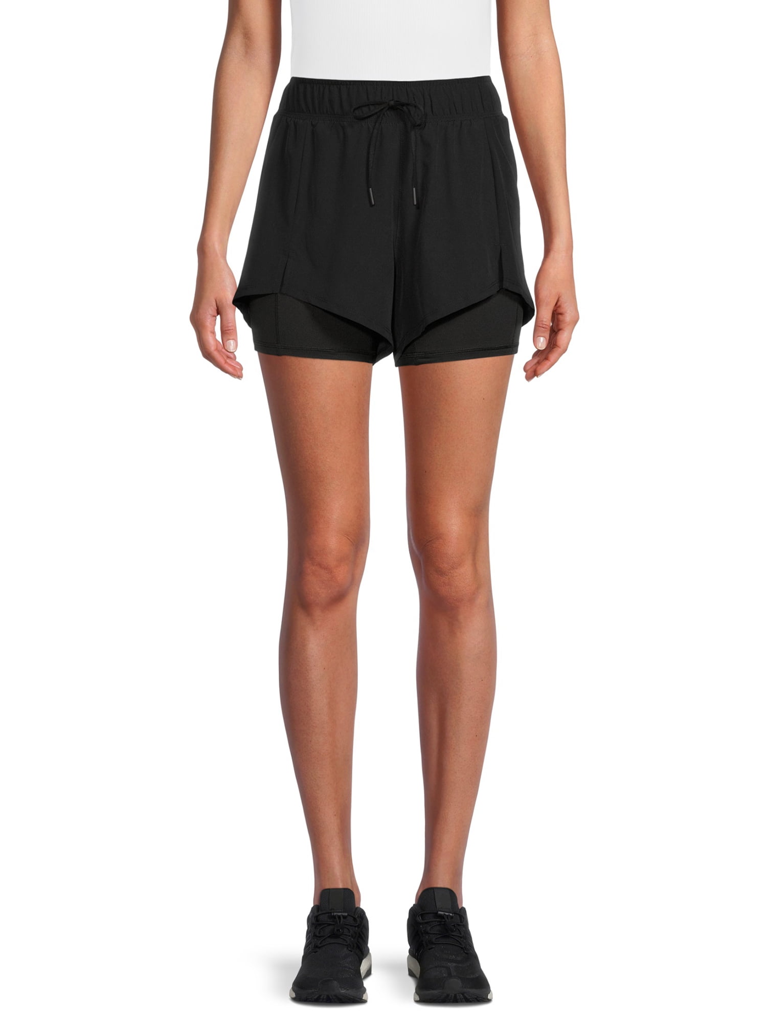 Avia Womens Running Short with Bike Liner