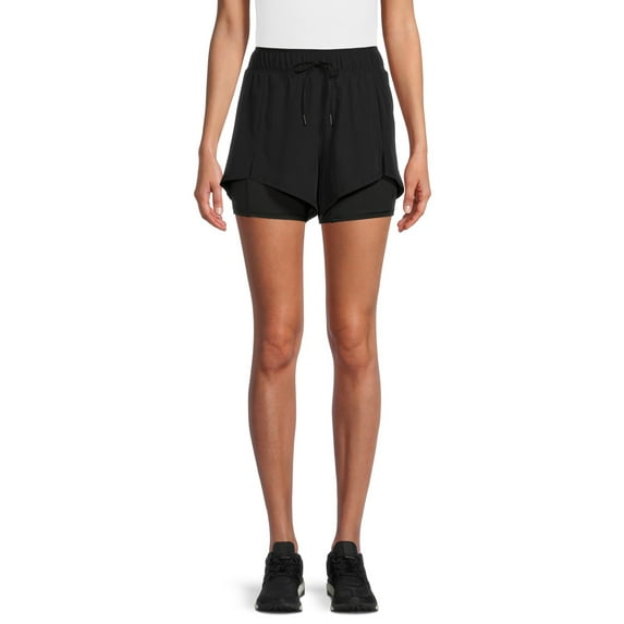 Avia Womens Running Short with Bike Liner