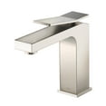 thumbnail image 1 of Avian 1H Lavatory Faucet Single Hole Mount w/ Metal Touch Down Drain 1.2gpm Brushed Nickel, 1 of 7