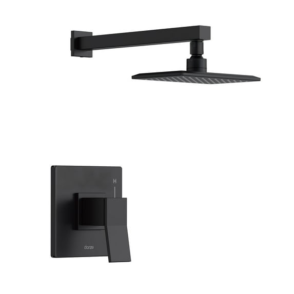 Avian 1H Shower Only Trim Kit & Treysta Cartridge 1.75gpm Satin Black