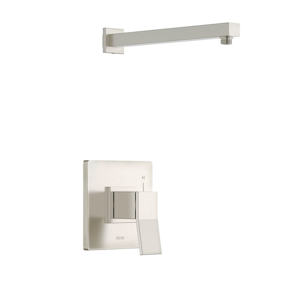 Avian 1H Shower Only Trim Kit & Treysta Cartridge Less Showerhead Brushed Nickel