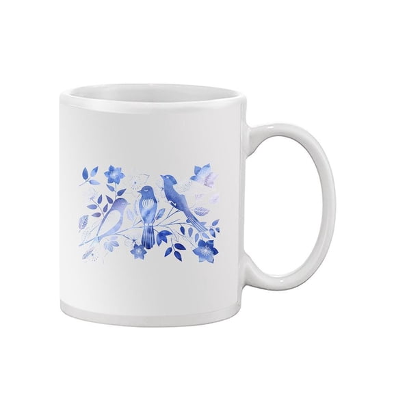 Avian Twilight Chinese Mug - Grace Popp Designs,