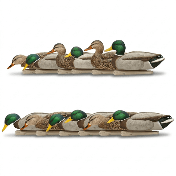 Avian X Topflight Fusion Mallards and Topflight Backwater Mallards Decoys