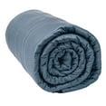 thumbnail image 1 of Aviano Premium Bamboo Cooling Weighted Blanket for Adults - 20 lbs (Stone Blue) for Queen Size Bed (60x80 In.) - Heavy Blankets for Restlessness, 1 of 9