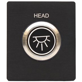 Aviara Boat Head Push Button Switch Panel 501298A | AV32
