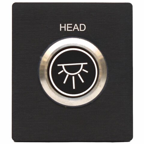 Aviara Boat Head Push Button Switch Panel 501298A | AV32