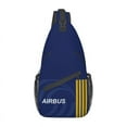 thumbnail image 1 of Fighter Pilot Aircraft Airplanes Sling Chest Bag Aviation Aviator Shoulder Crossbody Backpack for Men Travel Hiking Daypack, 1 of 7