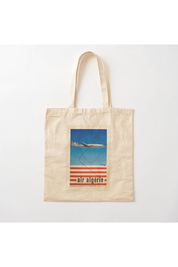 Aviation Art 21 Canvas Tote Bags, Reusable Shopping Bag
