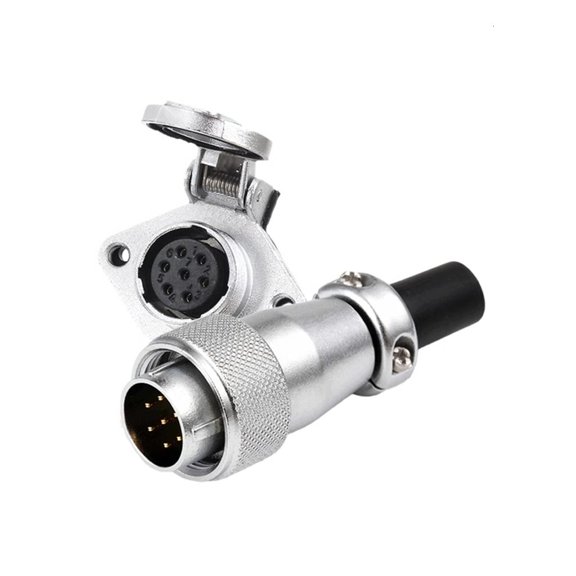 SDFGTstore Aviation Circular Connector Male Plug Secure & Stable Aviation Connector Waterproof WS16TQ+ZG Male Suitable for