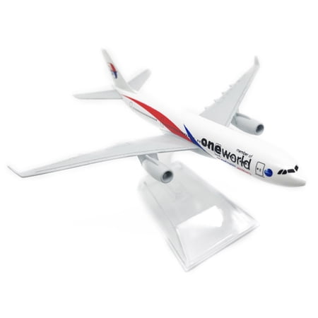 Aviation Collection Model 1/400 Scale Simulation Alloy A330 Malaysia Airlines Model for Military Enthusiasts
