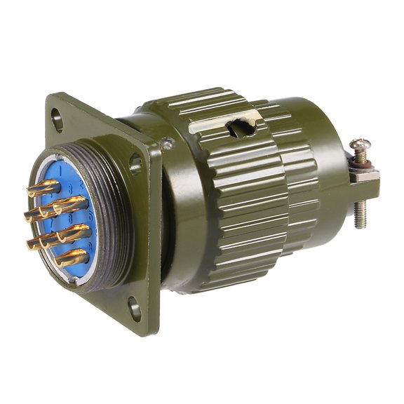 Aviation Connector, 28mm 8P 25A YP28-8 Waterproof Male Wire Panel Power
