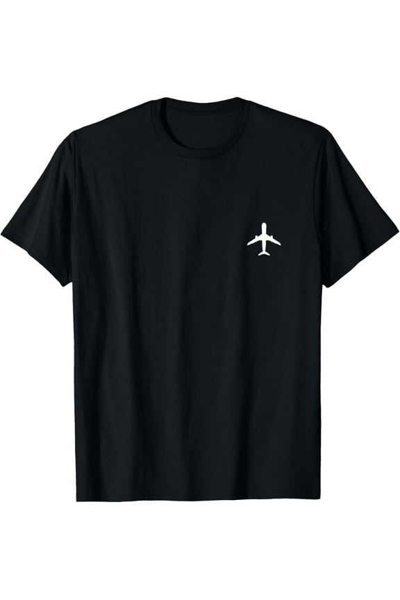 Aviation Geek Airplane Pilot Dad Husband | Father's Day Xmas T-ShirtMen and women, Black T-shirt, size: Extra large