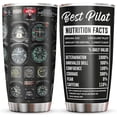 thumbnail image 1 of Aviation Gifts, Pilot Gifts Aviation Men, Gifts for Pilots, Airplane Gifts Men, Aviation Pilot Gauges Gifts For Husband Son, Birthday Christmas Retirement Ideas Gifts For Aviator Tumbler 20oz, 1 of 7