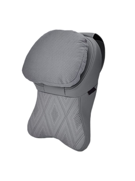 Aviation Grade Headrest Ergonomic Neck for SUV and Sedan Universal Type Car Interior Accessories Enhanced Comfort and Quiet Travel Easy Strap-On Installation Superior Back Relaxation