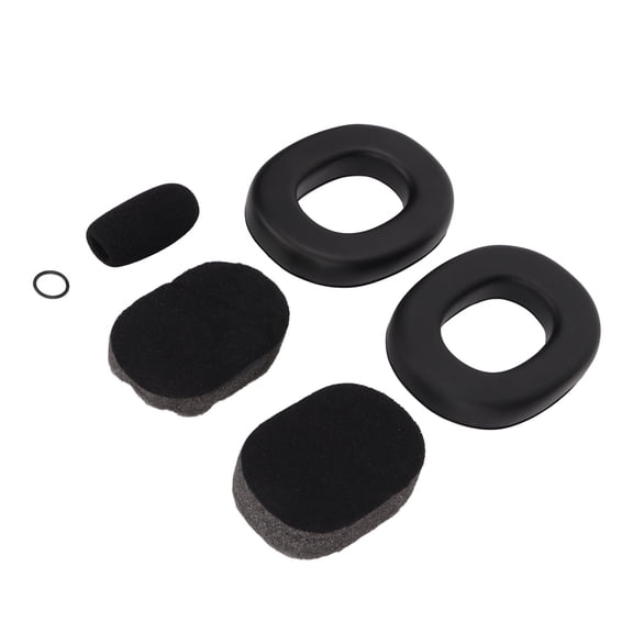 Aviation Headphones Ear Pads Noise Reduction Protective Silicone Cushions Pilot Accessory