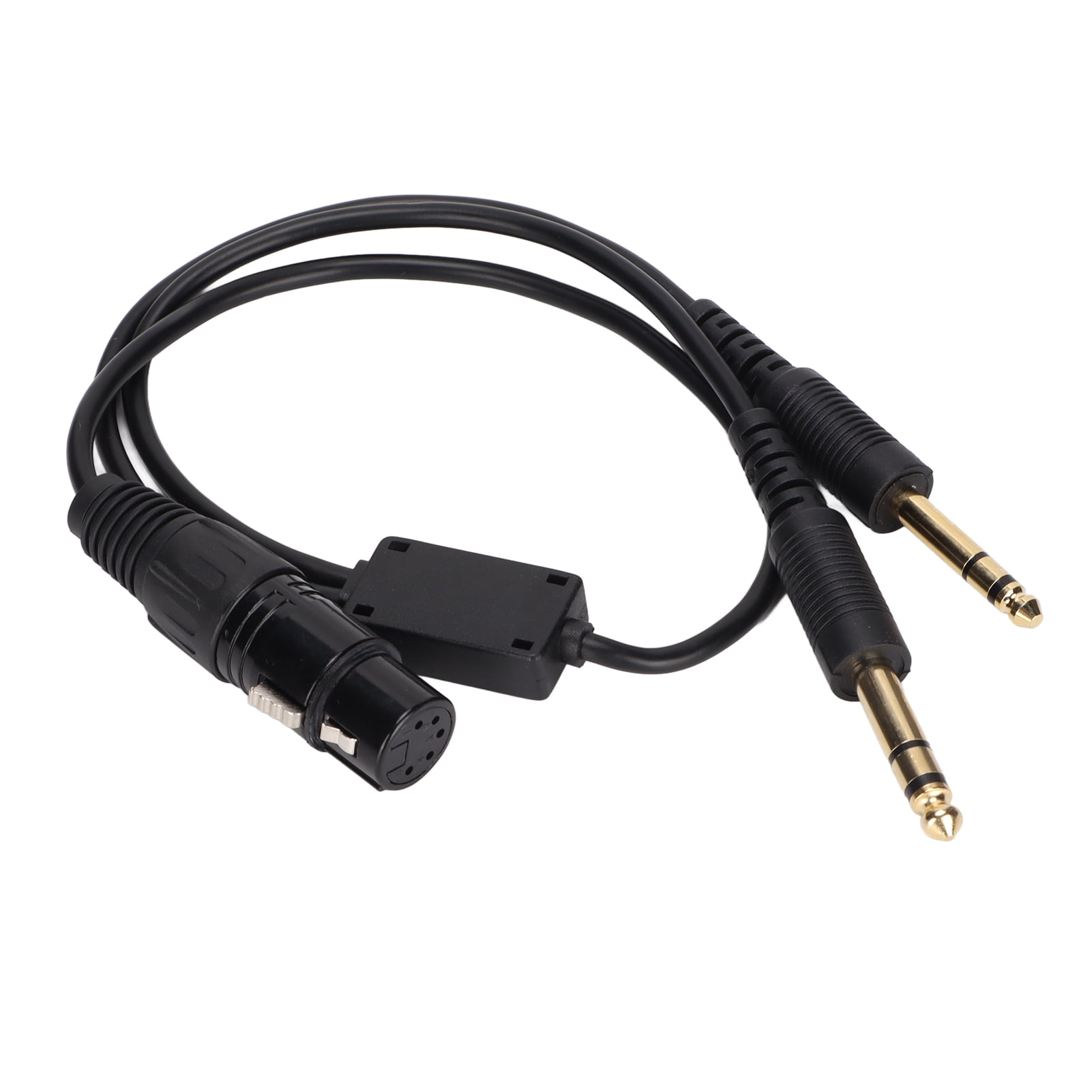 Aviation Headset ABGA Airbus XLR To GA Dual Plugs Pilot Headset