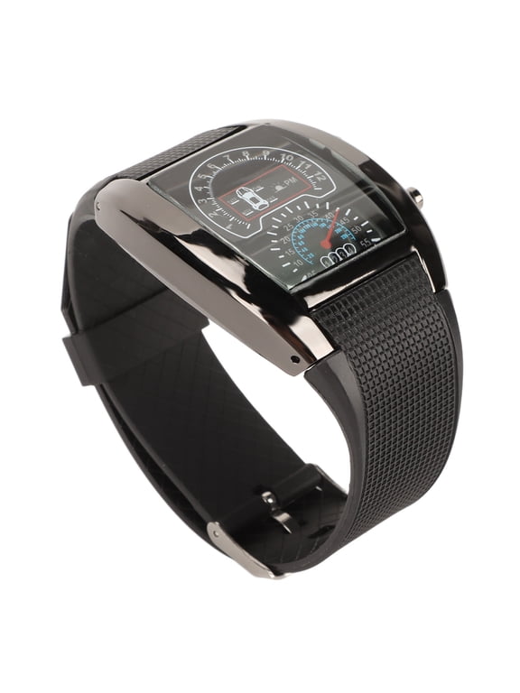 Aviation LED Watch High Accuracy Sports Wrist Watch with Time and Date Display (10 inches / 25.4 cm)