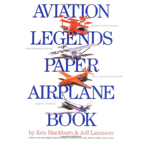 Pre-Owned Aviation Legends Paper Airplane Book (Paperback) 0761123768 9780761123767