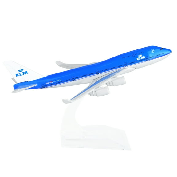 Aviation Model Collection 1:400 Scale Dutch Airlines KLM B747 Model Plane Alloy Diecast Planes Model for Collectors