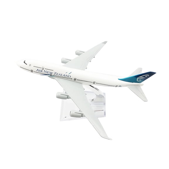 Aviation Model Toys 16cm Air New Zealand B747 Plane Model 1/400 Plane Model with Stand for Aircraft Collections Gifts