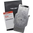 thumbnail image 1 of Aviation Supplies & Academics E6B Aluminum Flight Computer, 9-3/4" x 5", with Vinyl Case, 1 of 4