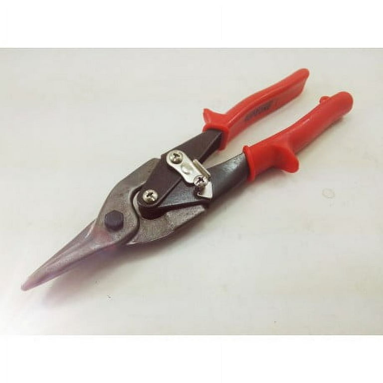 Aviation Tin Snips Sheet Metal Long Blade Straight Cut Heavy Duty Shear  Scissors