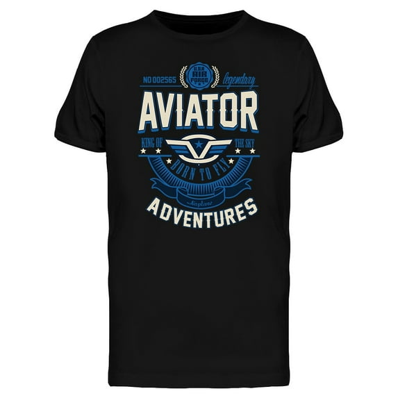 Aviator Adventures T-Shirt Men -Image by Shutterstock, Male 3X-Large