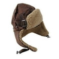 thumbnail image 1 of Aviator Helmet Wool Bomber Pilot Trooper Hat Warm Winter Cap, 1 of 4