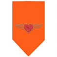 thumbnail image 1 of Aviator Rhinestone Bandana Orange Large, 1 of 1