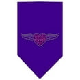 thumbnail image 1 of Aviator Rhinestone Bandana Purple Small, 1 of 1