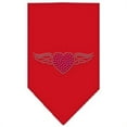 thumbnail image 1 of Aviator Rhinestone Bandana Red Small, 1 of 1