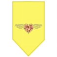 thumbnail image 1 of Aviator Rhinestone Bandana Yellow Small, 1 of 1