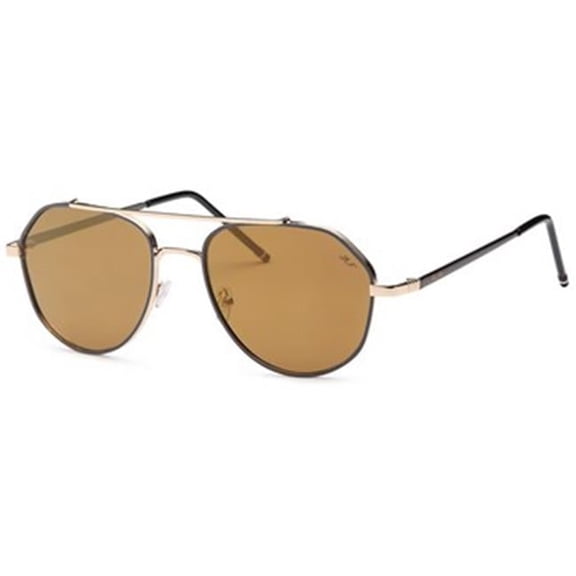 Aviator Style Sunglasses, Brown