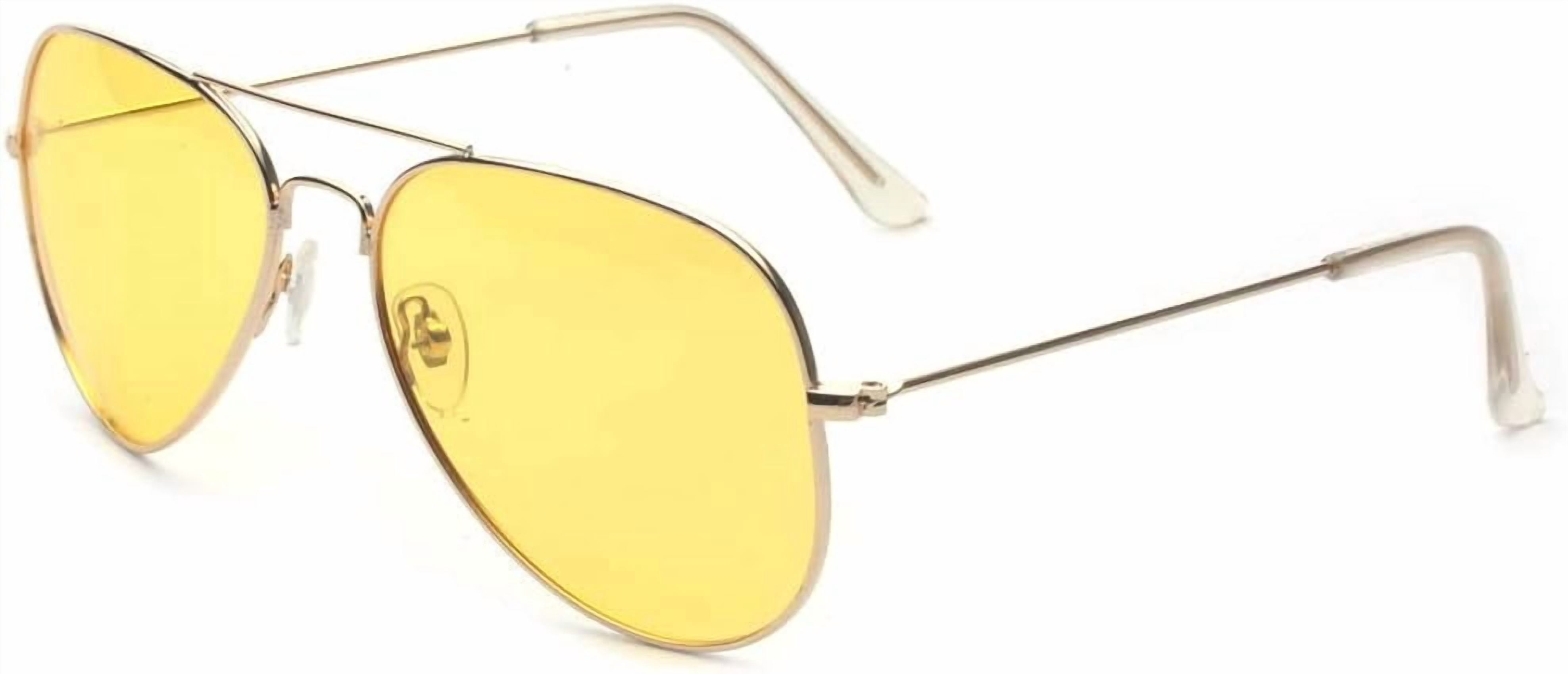 Aviator Sunglasses for Men Women Night Vision Polarized  display picture 2