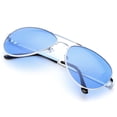 thumbnail image 1 of Aviator Sunglasses for Men Women Vintage Sports Driving Mirrored, 1 of 6