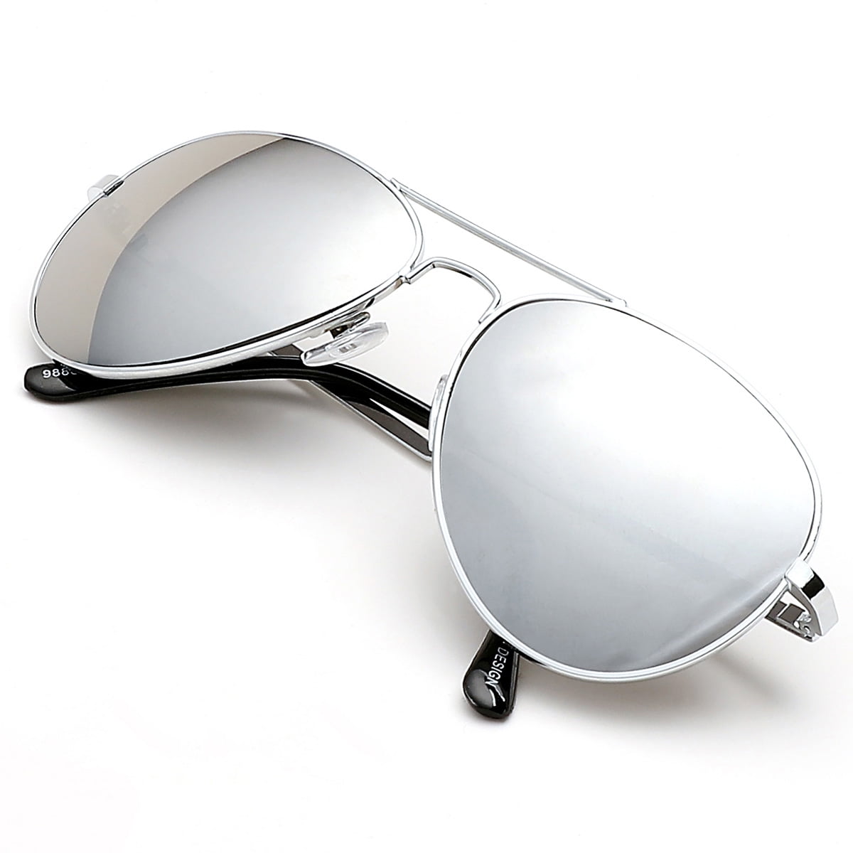Aviator Sunglasses for Men Women Vintage Sports Driving Mirrored