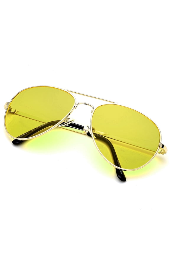 Aviator Sunglasses for Men Women Vintage Sports Driving Mirrored