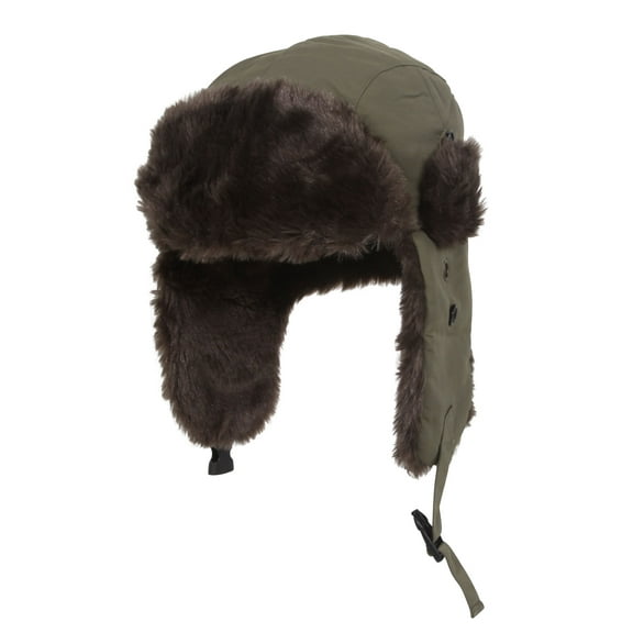 Aviator Trooper Winter Hat - Olive S/M