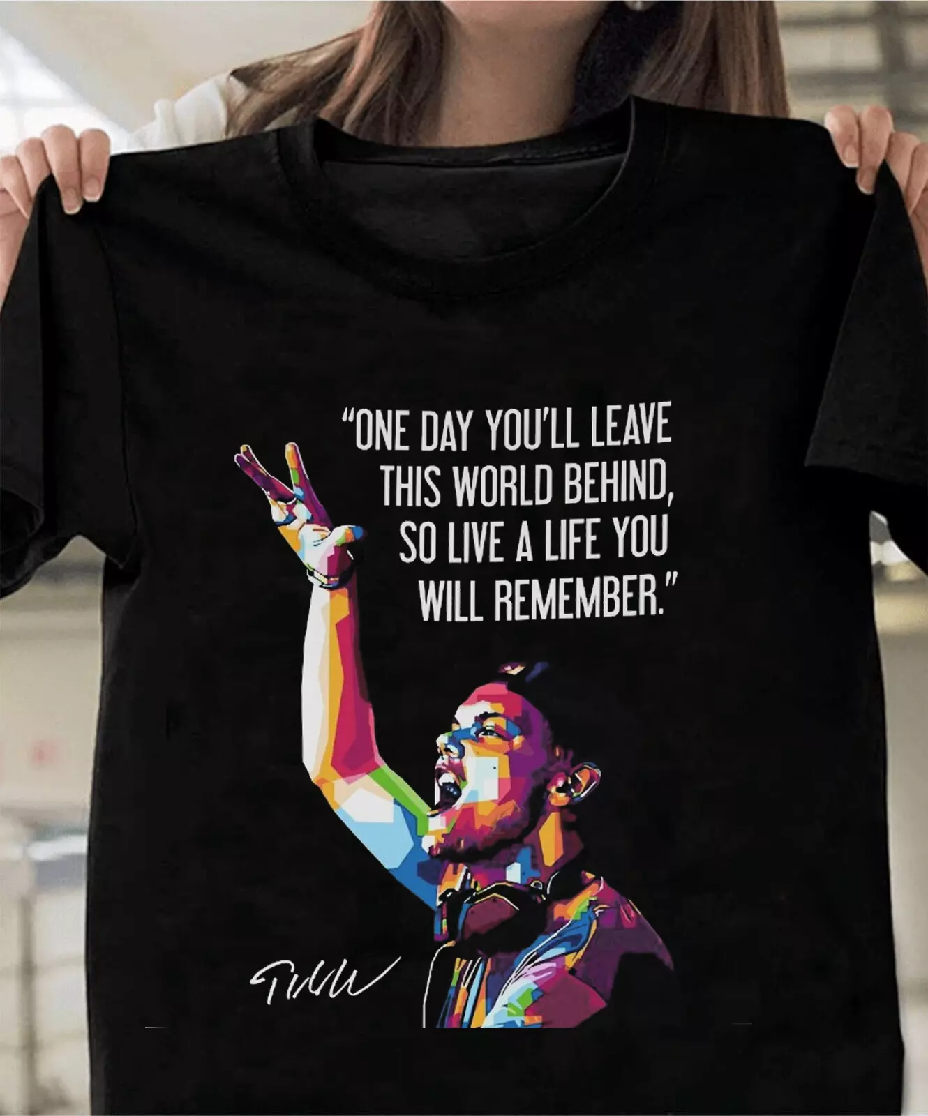 Avicii Quotes Gift For Fan S-4XL Cotton T-shirt Hot Trending Shirt