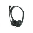 thumbnail image 1 of AVID AE-18 Headset - Stereo - Mini-phone - Wired - Over-the-head - Binaural - Circumaural - 6 ft Cable - Black, 1 of 2