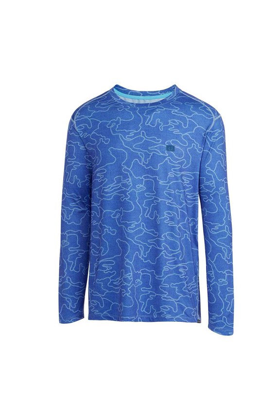 Adrift Camo Pacifico Sleeve Adrift Abyss, XLarge Long Sleeve Shirt