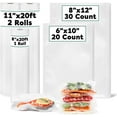 thumbnail image 1 of Avid Armor Vacuum Sealer Bags & Rolls Variety Pack, BPA Free Food Saver Bags for Sealer, 1 of 7