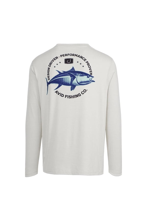 Bongos Pacific Sleeve Glacier Grey, XLarge Long Sleeve Shirt