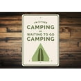 thumbnail image 1 of Avid Camper Gift Novelty Decor, Metal Wall Sign - 10x14 Inches, 1 of 4