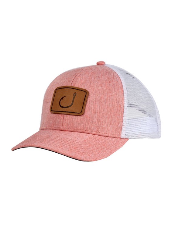 Layday Trucker Hat - Coral Chambray