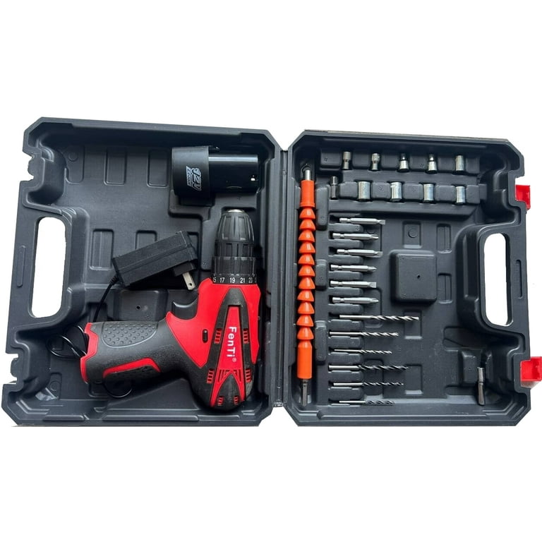 Avid Power 20V Max Lithium Ion Cordless Drill Power Drill Set with 3 8 Keyless Chuck Variable Speed 16 Position Led Light and 22Pcs Drill Driver