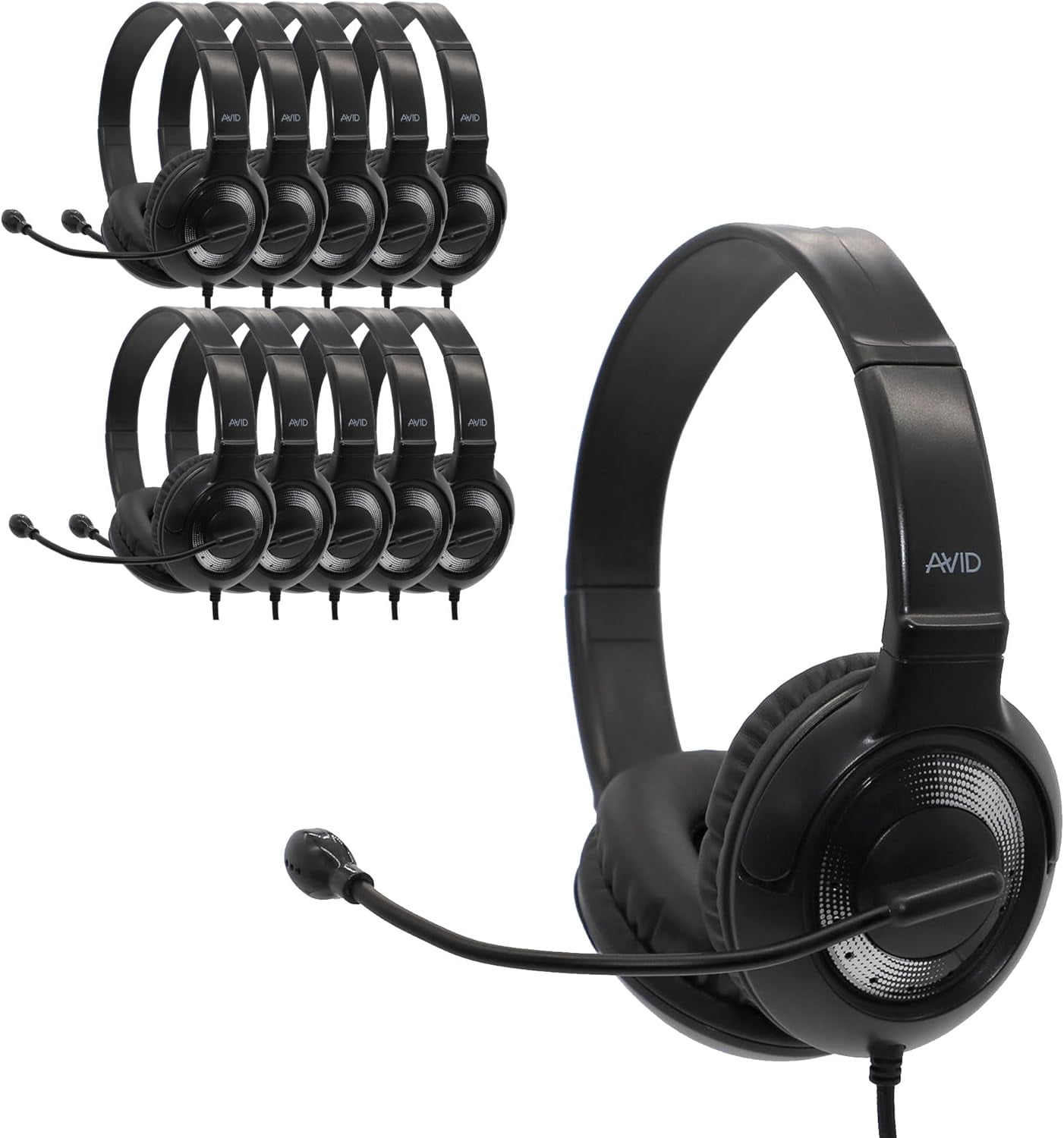 Avid Products AE-55 Headset, Black (20 Pack)