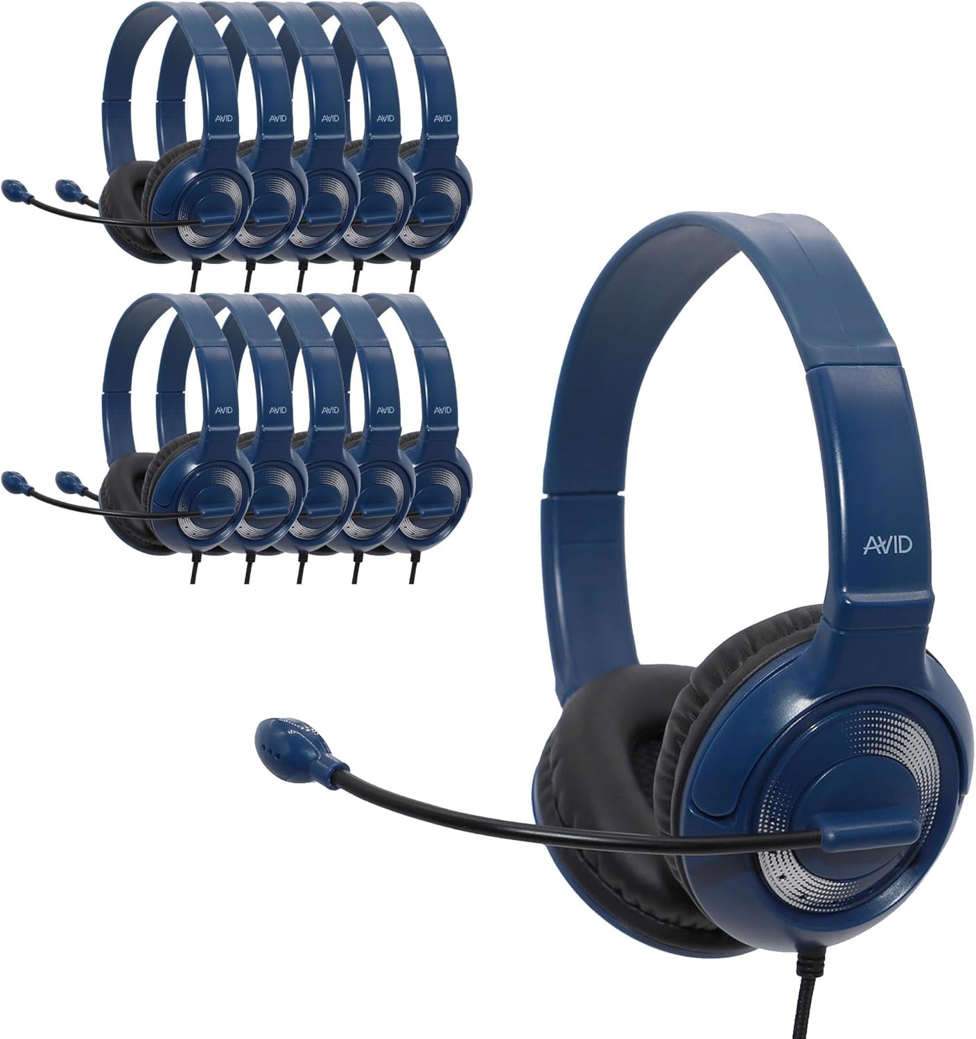 Avid Products AE-55 Headset, Blue (20 Pack)