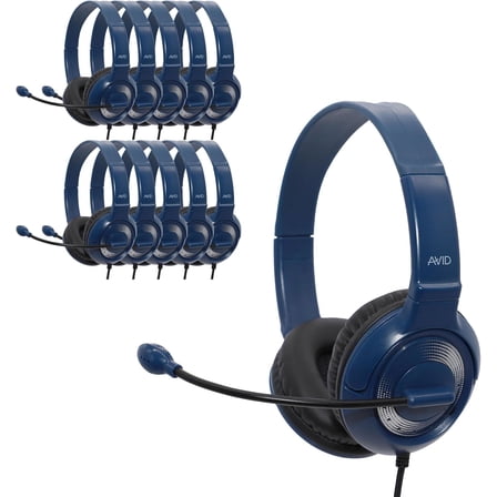 Avid Products AE-55 Headset, Blue (20 Pack)